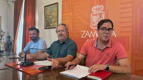 David Gago, Francisco Guarido y Pablo Novo