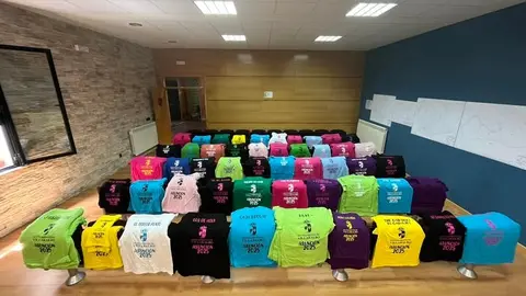Camisetas peñas Villaralbo - Imagen de redes sociales