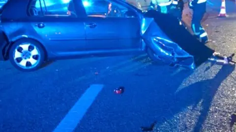 Tres heridos en un accidente de tráfico en Zamora