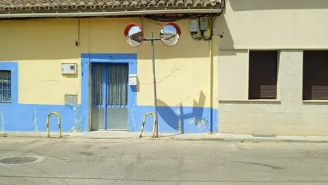 espejos viales en Moraleja del Vino  (2)