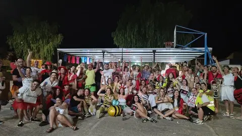 fiesta de disfraces en Pozuelo de Vidriales