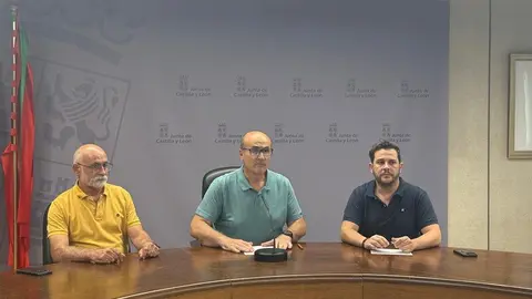 Fernando Prada junto con Víctor López de la Parte