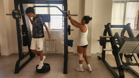 gimnasio de San Cristóbal de Entreviñas. IMAGEN INTERBENAVENTE