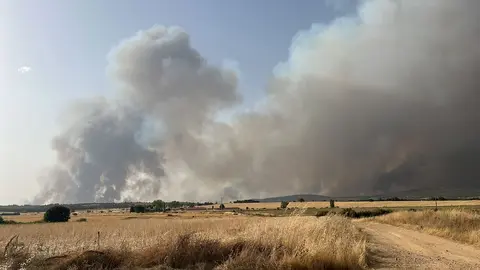 Incendio Molezuelas de la Carballeda
