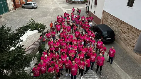 Marcha contra el cáncer Villalube - imagen de redes sociales