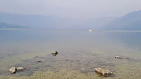 lago de sanabria humo