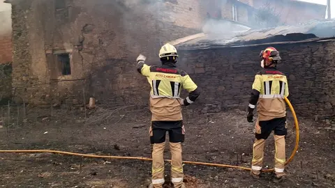 bomberos zamora en abejera