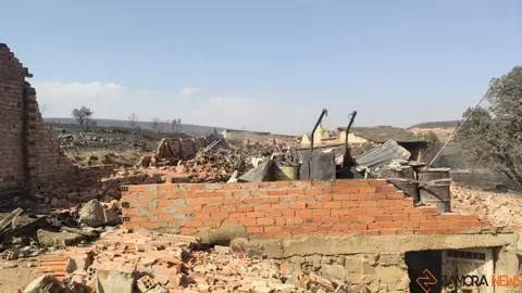 Riofrío de Aliste tras el fuego