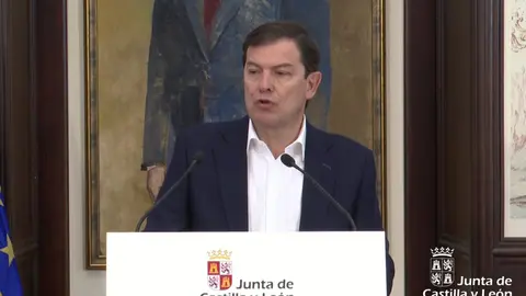 Alfonso Fernández Mañueco, Presidente de la Junta de Castilla y León