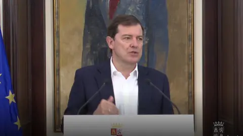 Alfonso Fernández Mañueco, Presidente de la Junta de Castilla y León