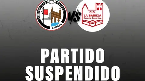 River Zamora FS suspendido partidoccon C.D.  Bañeza