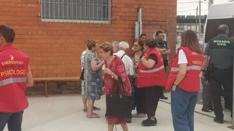 desalojados por los incendios en Camarzana de Tera _17