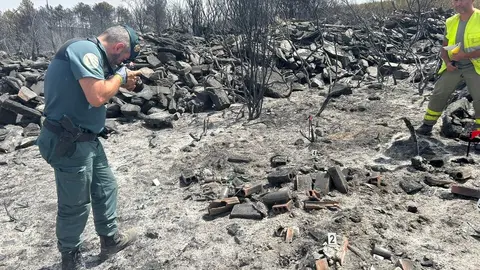 Inventigación origen incendio Puercas