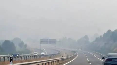 Humo carreteras