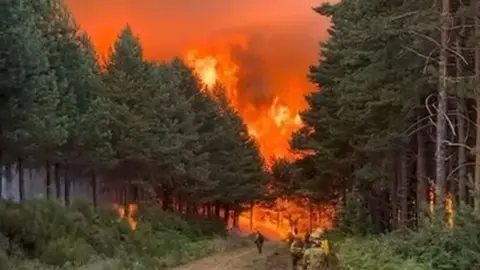 Incendio Porto Sanabria