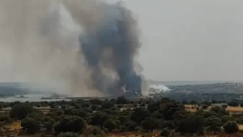 Sayago tiembla entre cenizas: el humo de Cipérez reaviva los fantasmas del fuego