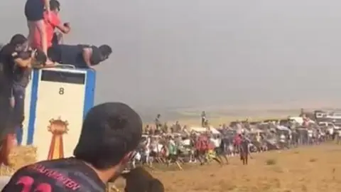 Coreses, encierro campero