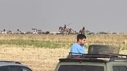 Coreses, encierro campero