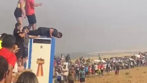 Coreses, encierro campero