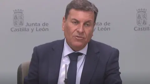 portavoz de la Junta, Carlos Fernández Carriedo