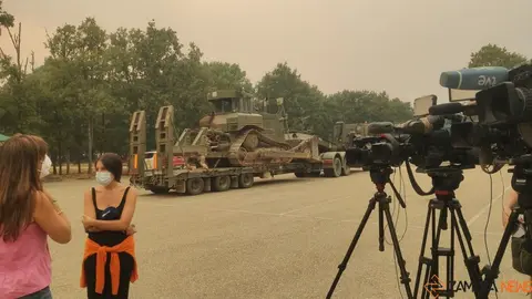 Efectivos de emergencia Sanabria