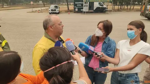 Efectivos de emergencia Sanabria