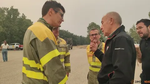 Efectivos de emergencia Sanabria