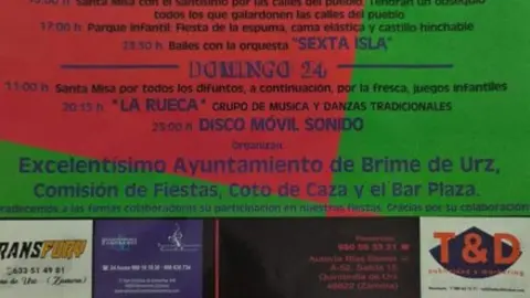 Fiestas Brime de Urz