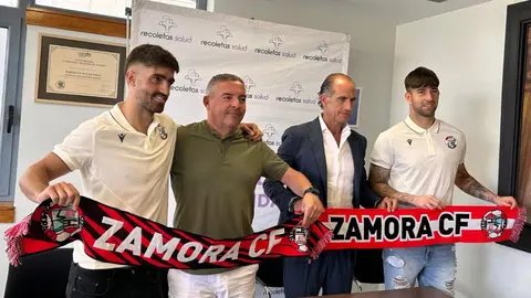 Adrián Pereda y Miki Codina, Zamora CF