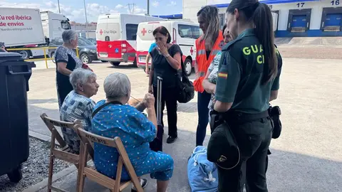 Regresan a sus casas los vecinos evacuados de San Justo, Rábano y Coso