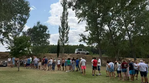 Santib&aacute;&ntilde;ez de Tera abre las fiestas de San Tirso con una multitudinaria comida popular