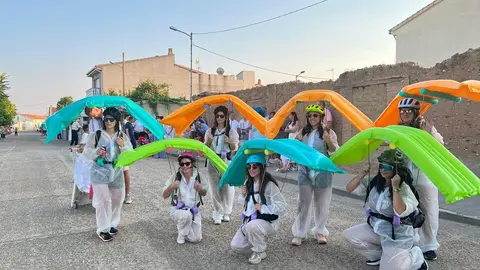 Desfile de peñas Villalazán_7