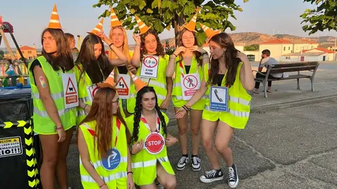 Desfile de peñas Villalazán_8