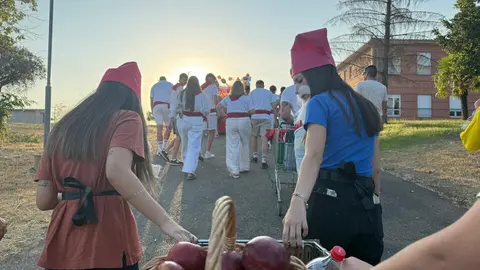 Un desfile de fantasía cierra las fiestas en Santibáñez de Tera