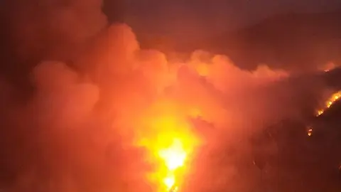 Noche desde brif en San Ciprián