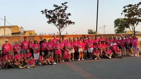 Marcha solidaria contra el sarcoma Castronuño