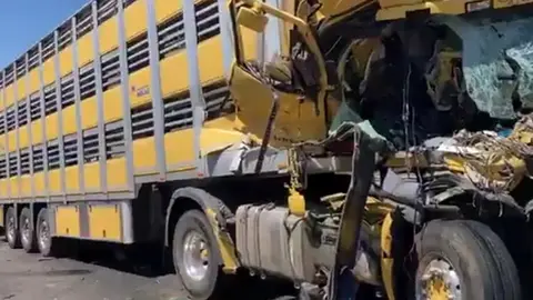 Dos militares de la UME heridos graves al ser atropellados por un camión