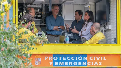 Reyes visitan el PMA Sanabria