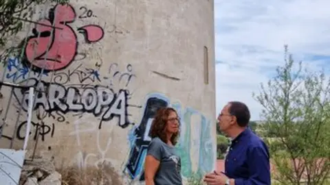 El subdelegado del Gobierno visita la antigua cárcel de Zamora tras el accidente de un adolescente