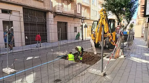 isla soterrados en calle San Pablo