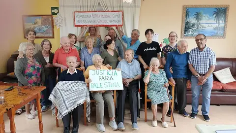La Residencia 'El Almendro' de Pozoantiguo alza la voz por Gaza