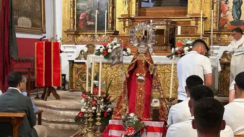 El Zamora CF se encomienda a la Virgen de la Concha