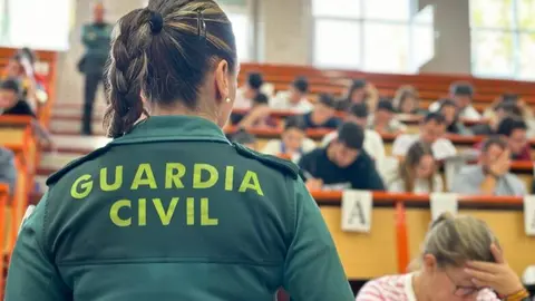 Cerca de 28.000 aspirantes se juegan una plaza en la Guardia Civil este sábado