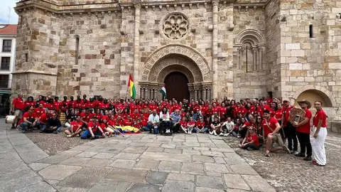 Recepción Ayuntamiento de Zamora del Festival Internacional de Folklore 2025