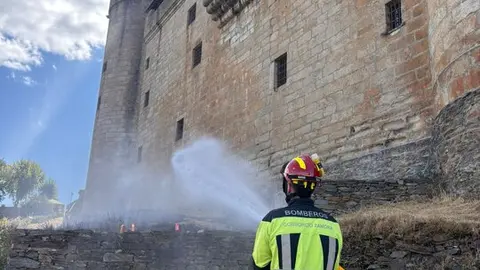 Conato de incendio Castillo de Puebla de Sanabria_1