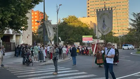 procesión de Nuestra Señora de la Peña de Francia