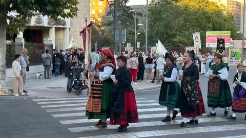 procesión de Nuestra Señora de la Peña de Francia