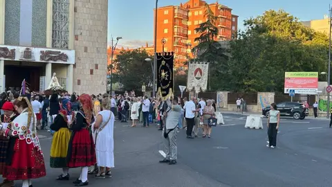 procesión de Nuestra Señora de la Peña de Francia
