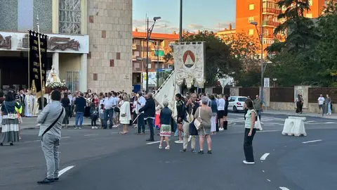 procesión de Nuestra Señora de la Peña de Francia