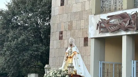 procesión de Nuestra Señora de la Peña de Francia